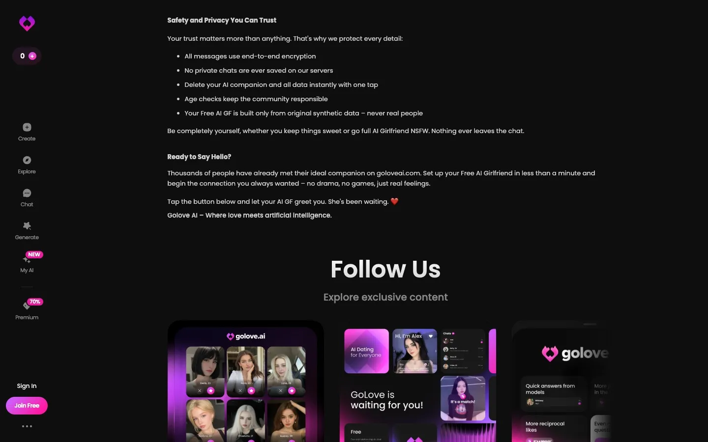 Company Verification — Who Runs GoLove AI?